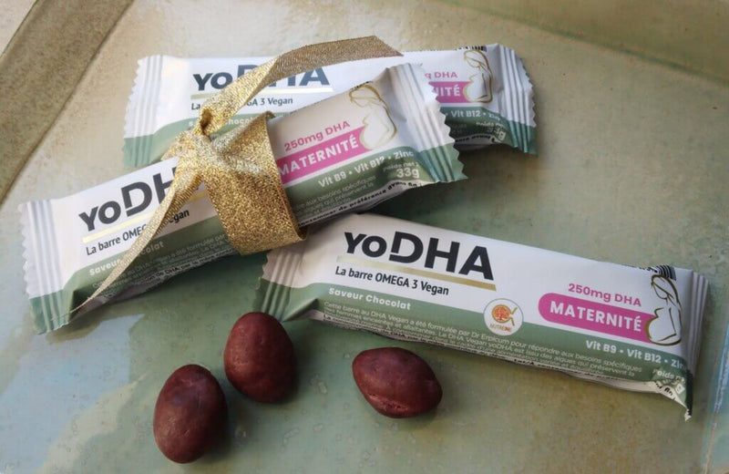 yoDHA maternité barre aux DHA Vegan